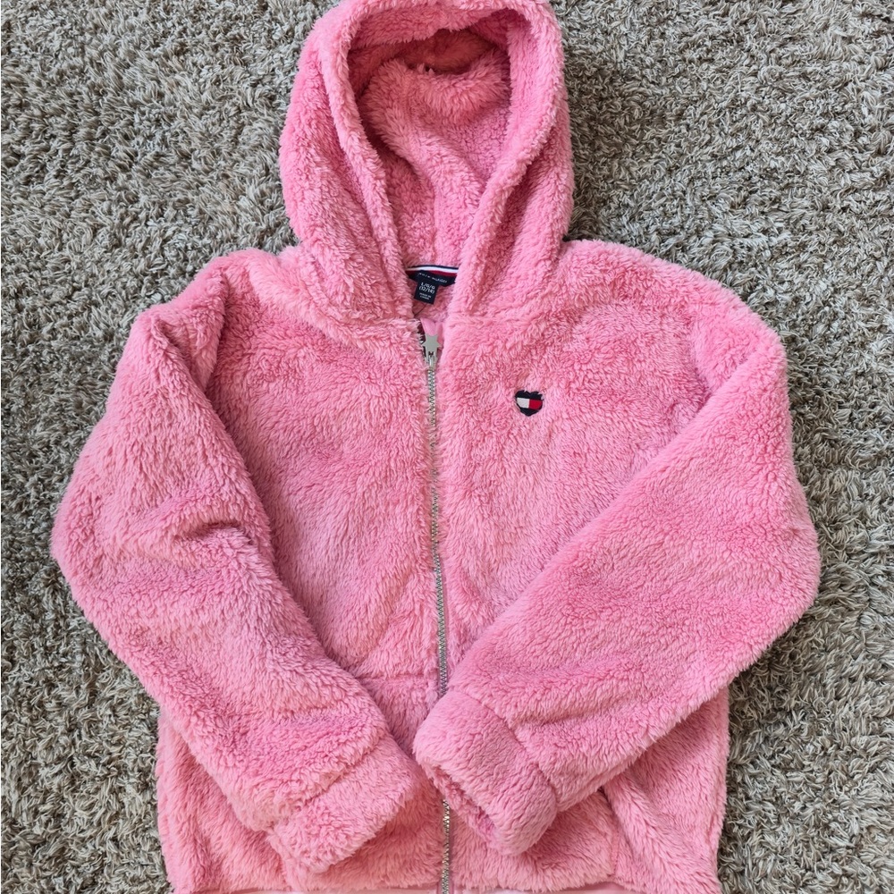 Tommy Hilfiger Sherpa Zip-Up Hoodie